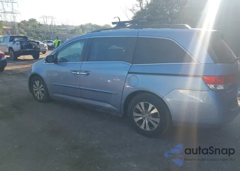 2014 Honda Odyssey Ex-L из США, поврежденный, VIN 5FNRL5H62EB013166